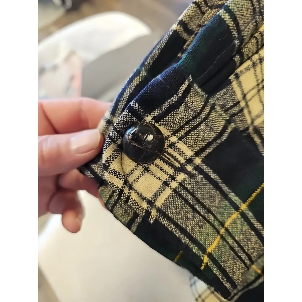 Pendleton Vintage Wool Blazer Dress Gordon Tartan Plaid Mens Large‎ USA Made